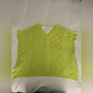 knitted beach cover-up